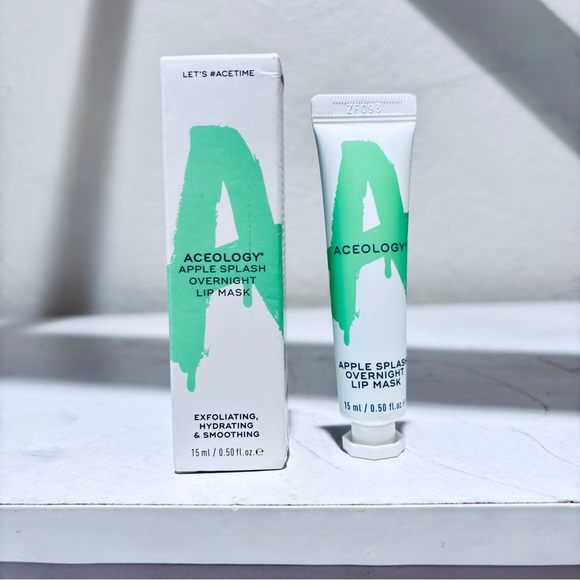🍏 Aceology Apple Splash Overnight Lip Mask — 15 ml / 0.5 fl oz - Picture 1 of 6